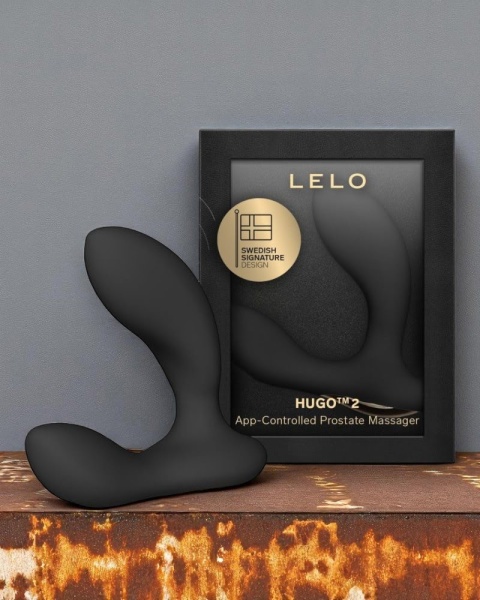 LELO Wibrator Prostaty Hugo 2 czarny