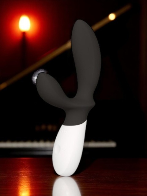 LELO Wibrator analny do prostaty Loki Wave 2 czarny