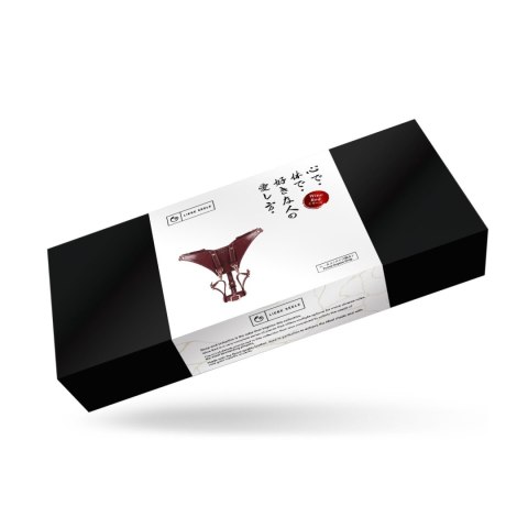 Liebe Seele Wine Red Delux Strap on Forced Orgasm Harness Belt