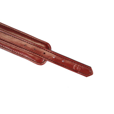 Liebe Seele kajdanki Wine Red Narrow Wrist Cuffs