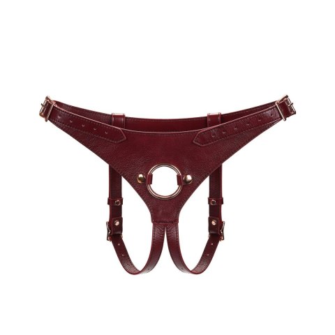 Liebe Seele uprząż Wine Red Strap-on Harness
