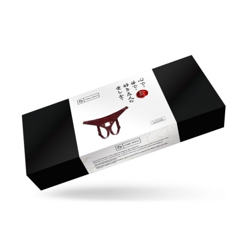 Liebe Seele uprząż Wine Red Strap-on Harness