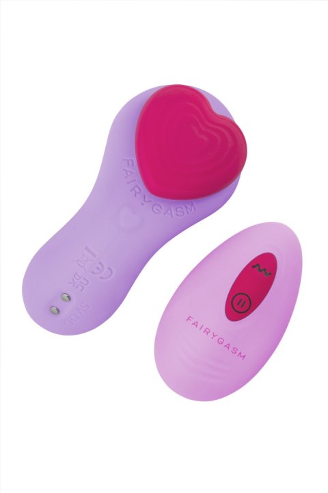 Masażer intymny FairyGasm HeartGem Violet