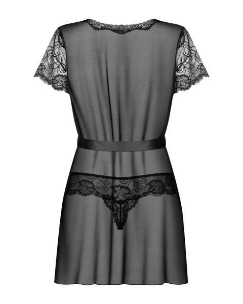 Obsessive peniuar ze stringami Alluria S/M