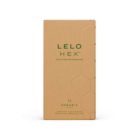 Prezerwatywy organiczne LELO HEX Organic Condoms 12 pack