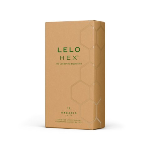 Prezerwatywy organiczne LELO HEX Organic Condoms 12 pack