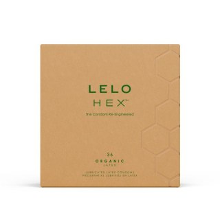 Prezerwatywy organiczne LELO HEX Organic Condoms 36 pack