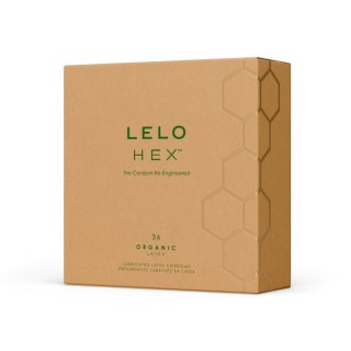 Prezerwatywy organiczne LELO HEX Organic Condoms 36 pack