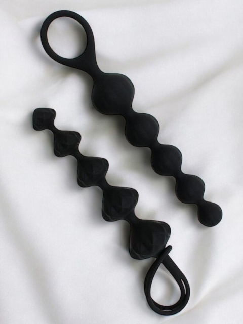 Satisfyer Kulki Analne Love Beads Black