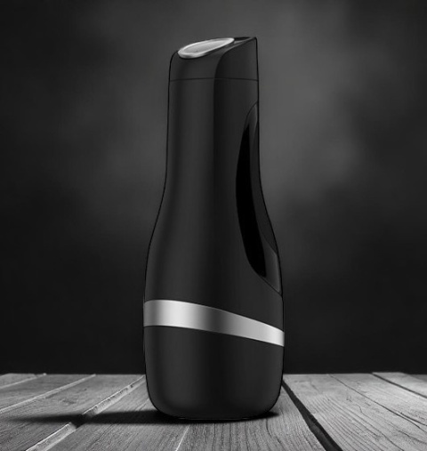 Satisfyer Masturbator Men Classic Silver z wypustkami