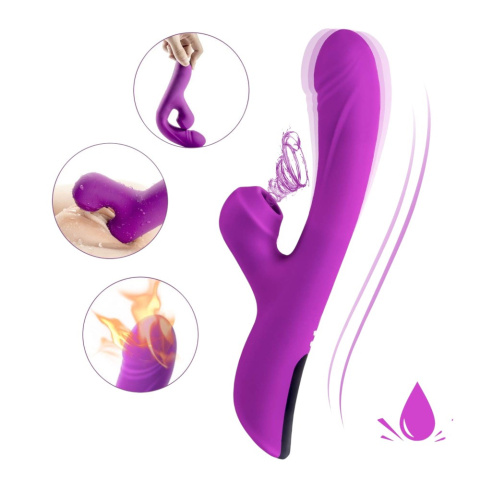 Wibrator Króliczek G-SPOT Royal Rabbit 2w1 ssanie + wibracje