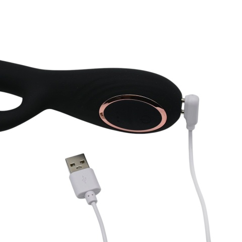 Wibrator Króliczek Noir Bunny 12 trybów