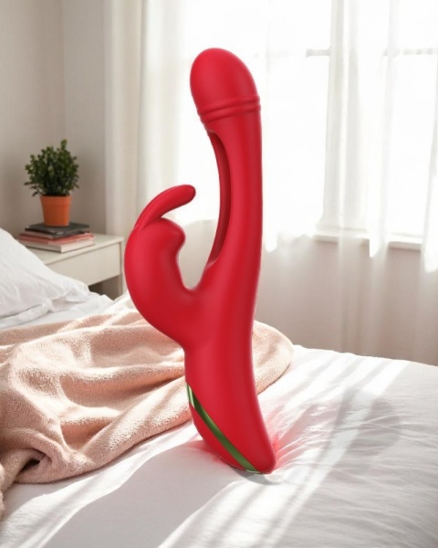 Wibrator Wielofunkcyjny 3w1 Tongue Potrójna Stymulacja 35 funkcji