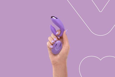 Wibrator dla par FairyGasm PleasureBerry Violet