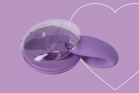 Wibrator dla par FairyGasm PleasureBerry Violet