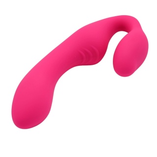 Wibrator dwustronny Strap on dla Par 14 funkcji