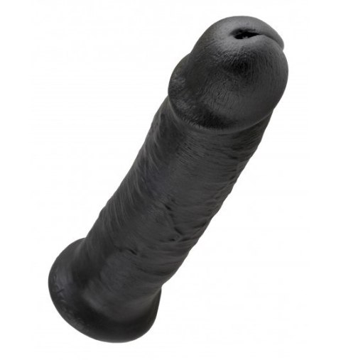 Dildo Sztuczny Penis King Cock 10" z przyssawką Black