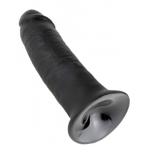 Dildo Sztuczny Penis King Cock 10" z przyssawką Black