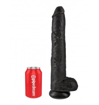 Dildo Sztuczny Penis King Cock 14" with balls black