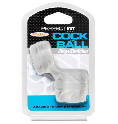 Perfect Fit SilaSkin Cock & Ball Clear