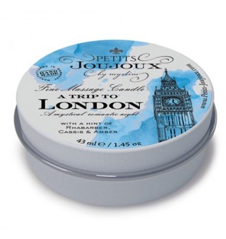 Petits Joujoux Fine Massage Candles - A trip to London (33 g)