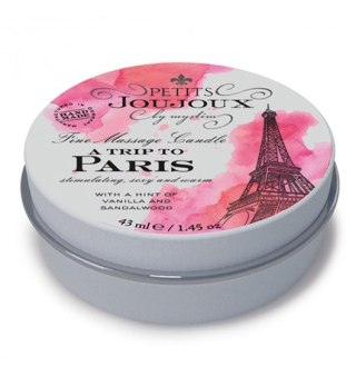 Petits Joujoux Fine Massage Candles - A trip to Paris (33 g)