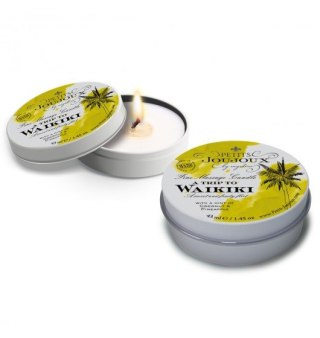 Petits Joujoux Fine Massage Candles - A trip to Waikiki Beach (33 g)