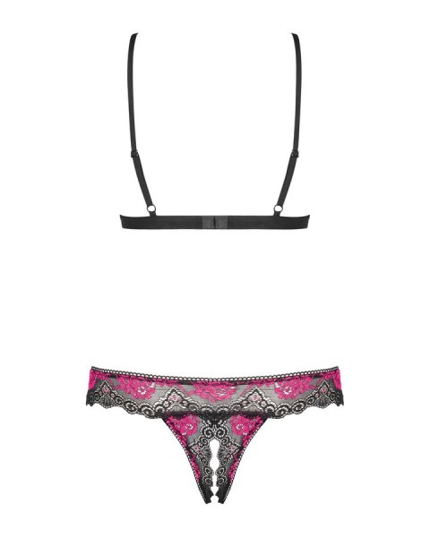 Tulia komplet 2-częściowy otwarty L/XL Obsessive