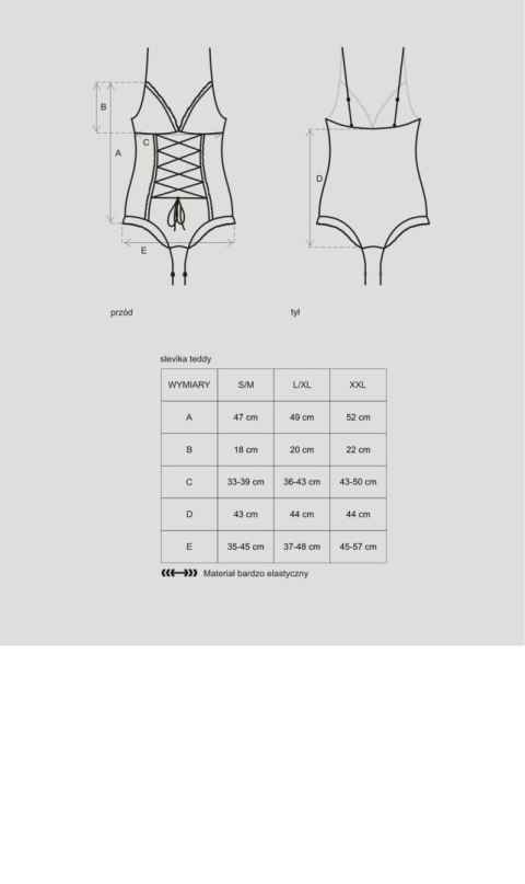 Body Slevika S/M Obsessive