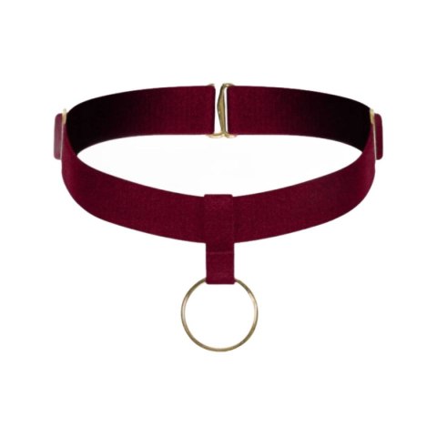 Carmela Burgundy Chocker Promees