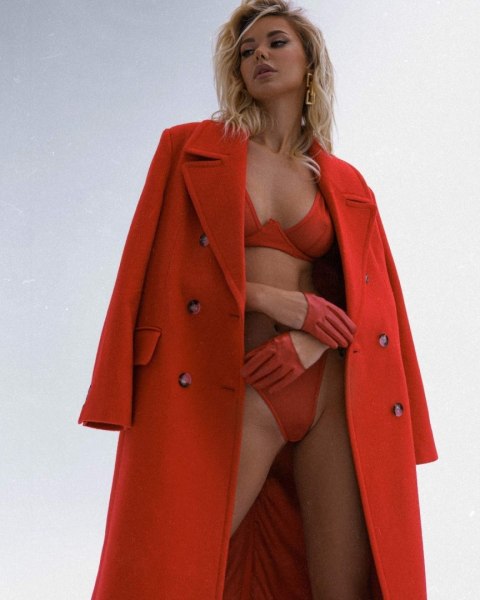 Czerwone Stringi Ginny Red S/M Promees