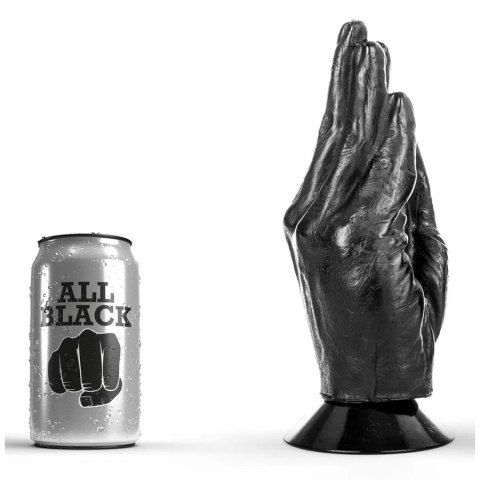 Dildo AB13 Fist 18 x 7cm All Black