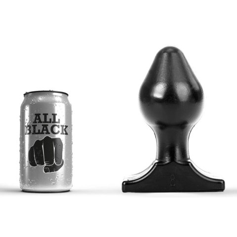 Korek analny AB72 Kevin Butt Plug 16 x 8cm All Black
