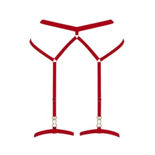 Nadia Red Pas Do Pończoch S/M Promees