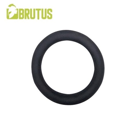 Silikonowy pierścień erekcyjny Brutus Slim Donut Silicone Cock Ring Black 55 mm