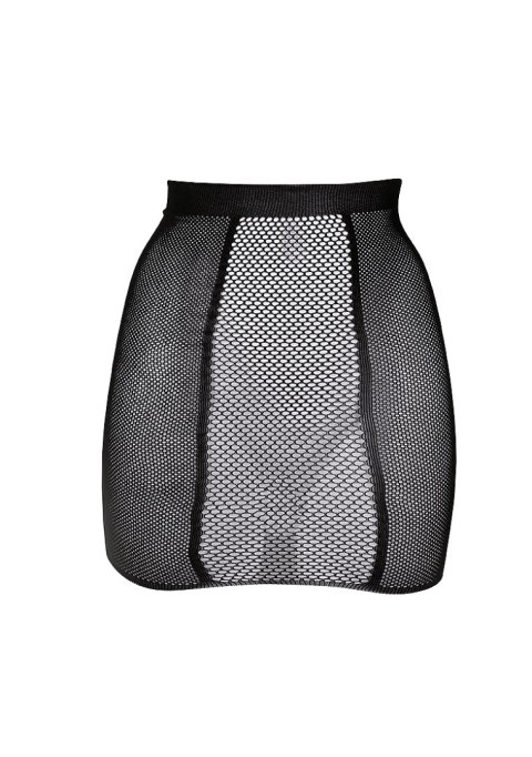 Spódnica Le Désir High-Waist Fishnet Skirt One Size Black Le Désir