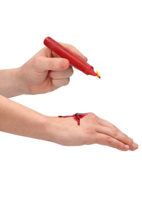 Teasing Wax Candles 4-Pack Mixed Colors - Wielokolorowy Zestaw Świec Do Bdsm Ouch! by Shots