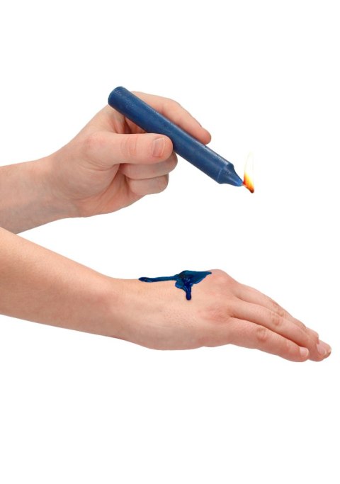 Teasing Wax Candles 4-Pack Mixed Colors - Wielokolorowy Zestaw Świec Do Bdsm Ouch! by Shots