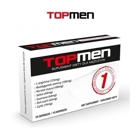 Topmen Suplement Diety Na Erekcję 10 Kapsułek SHS