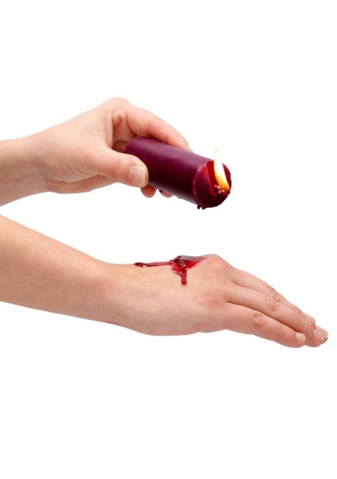 Wax Play Candle Rose Scented - Świeca Do Bdsm O Zapachu Róż Ouch! by Shots