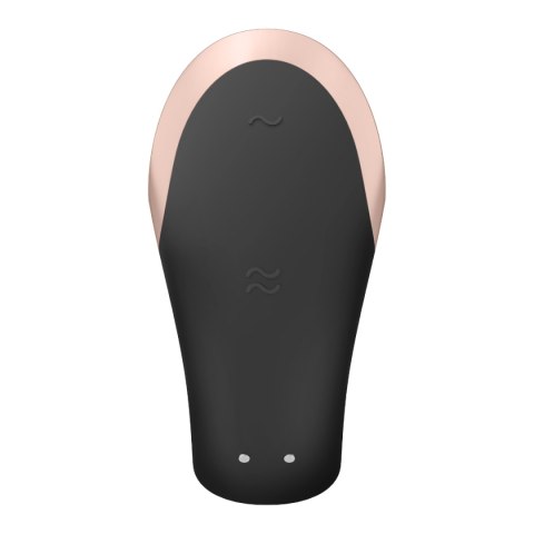 Wibrator dla par Satisfyer Double Love Black