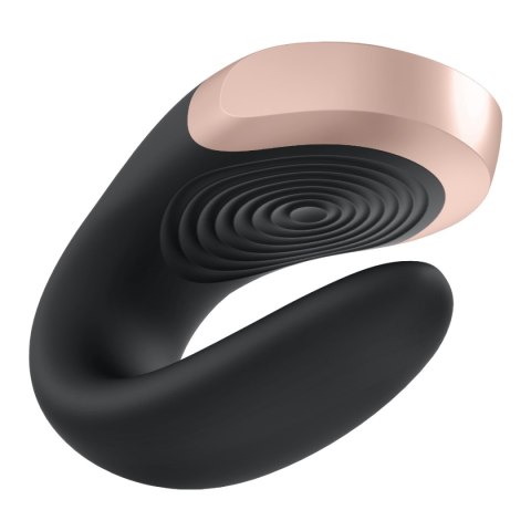 Wibrator dla par Satisfyer Double Love Black