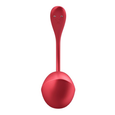 Jajeczko wibrujące Shiny Petal red Connect App Satisfyer