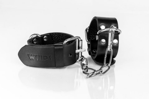 Kajdanki wąskie czarne S Primal Bond Whips