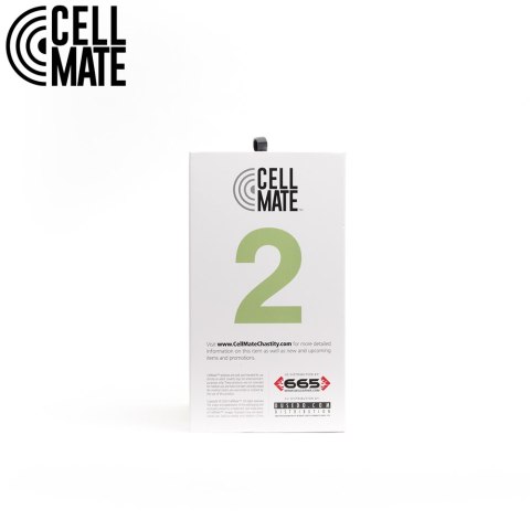 Pas cnoty Centurion Chastity Cage Black Size 2 CELLMATE