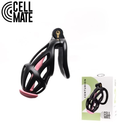 Pas cnoty Centurion Chastity Cage Black Size 2 CELLMATE