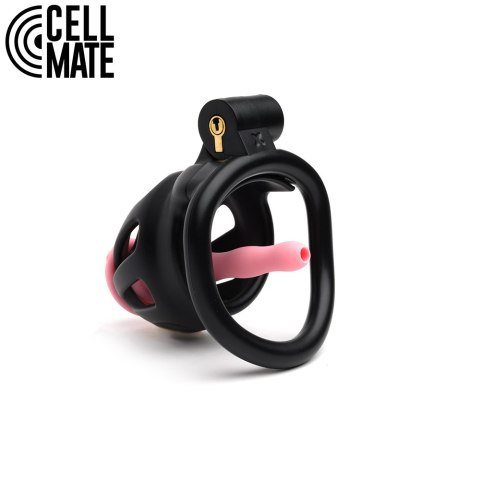 Pas cnoty Centurion Chastity Cage Black Size 4 CELLMATE