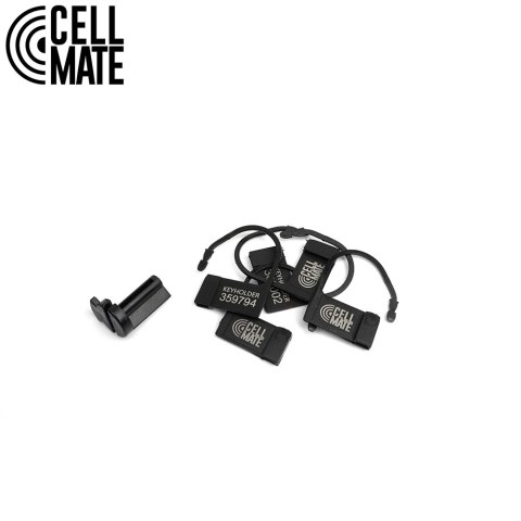 Pas cnoty Centurion Chastity Cage Black Size 4 CELLMATE