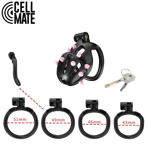 Pas cnoty FlexiSpike Chastity Cage Size 1 CELLMATE