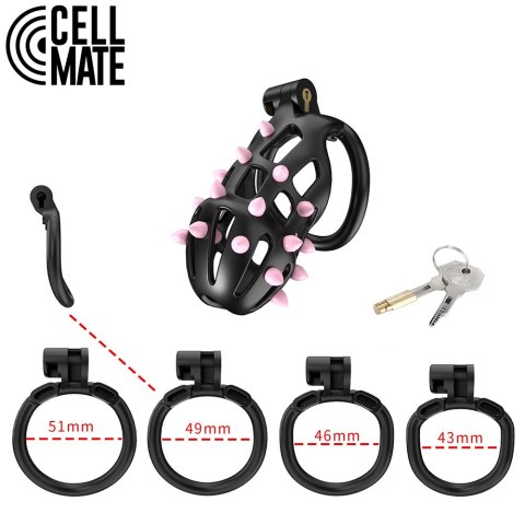 Pas cnoty FlexiSpike Chastity Cage Size 2 CELLMATE